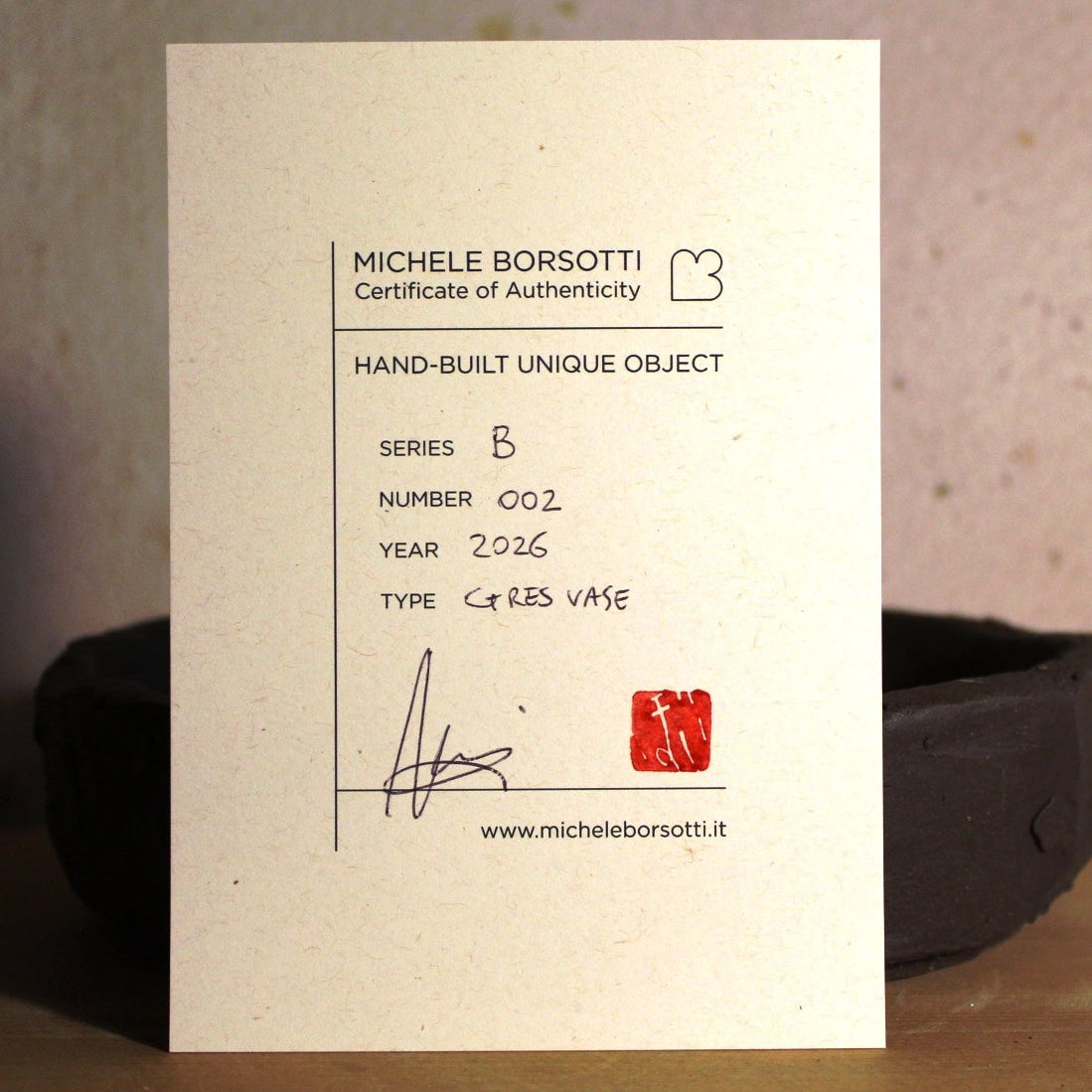 Vaso scultura B-002-26 / BONSAI